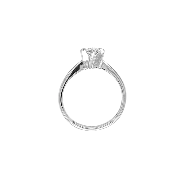 Gold Verlobungsring mit Zirkon