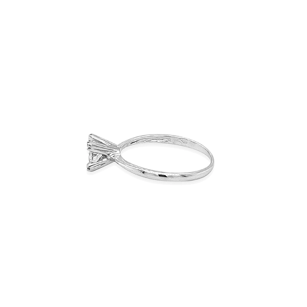 Gold Verlobungsring mit Zirkonen
