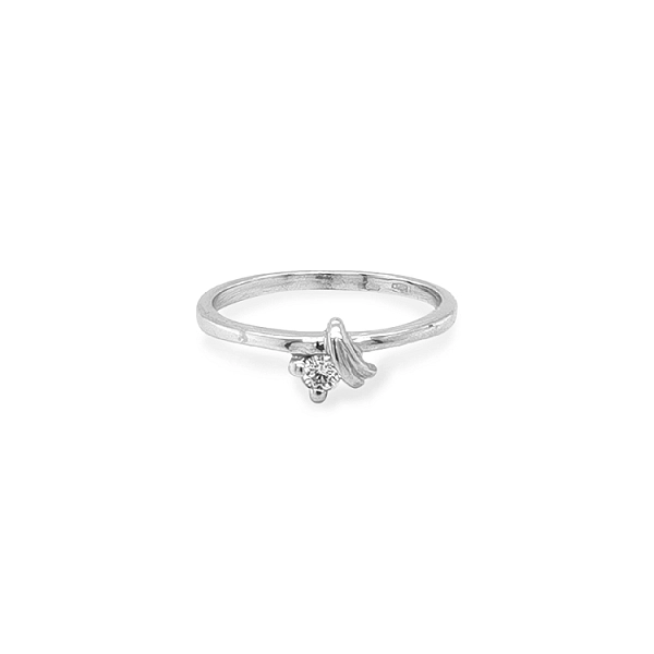 Goldring mit Zirkon