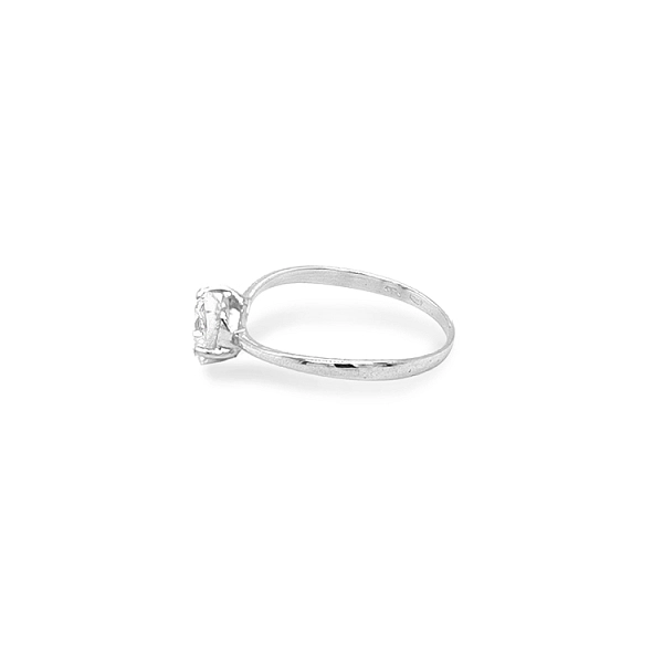 Gold Verlobungsring mit Zirkon