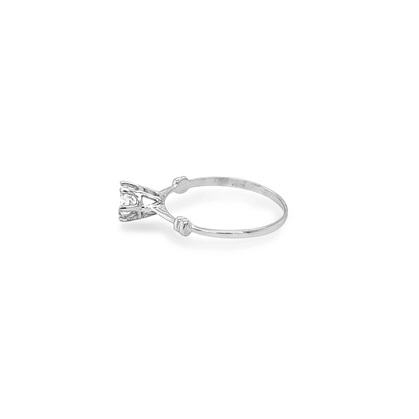 Gold Verlobungsring mit Zirkon