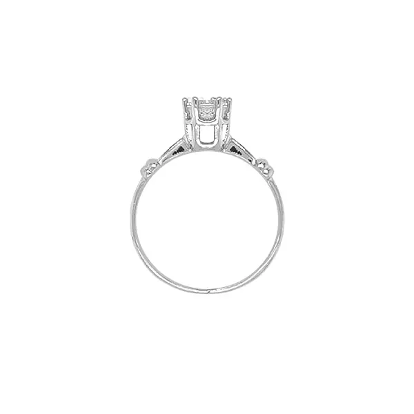 Gold Verlobungsring mit Zirkon