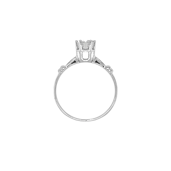 Gold Verlobungsring mit Zirkon