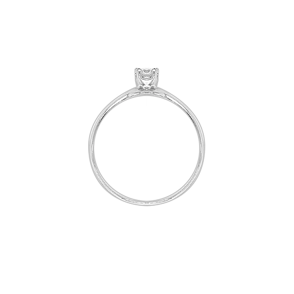Gold Verlobungsring mit Zirkon
