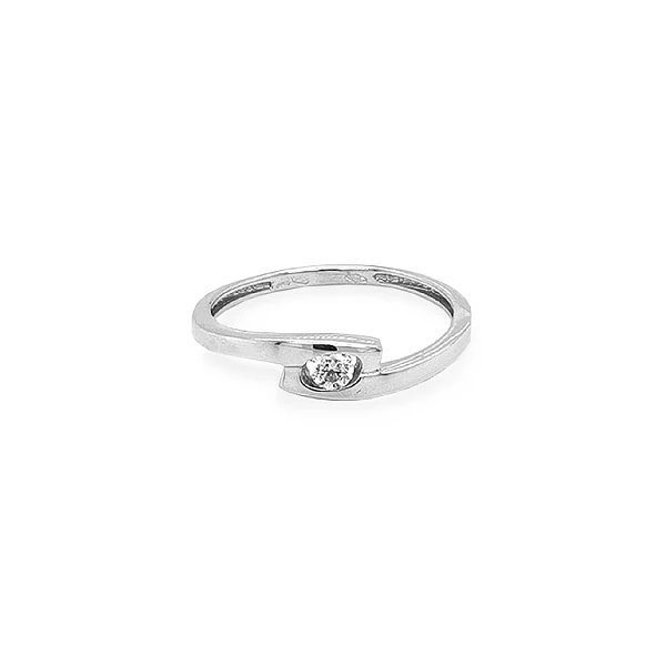 Goldring mit Zirkon