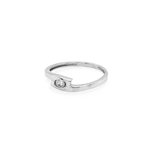 Goldring mit Zirkon