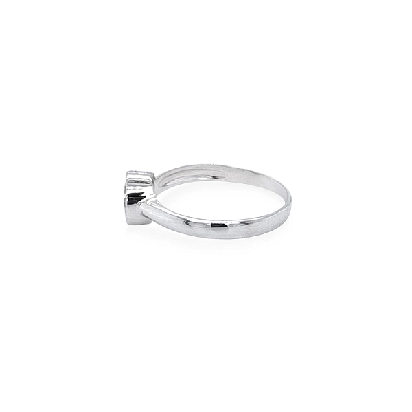 Gold Verlobungsring mit Zirkon