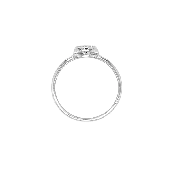 Gold Verlobungsring mit Zirkon