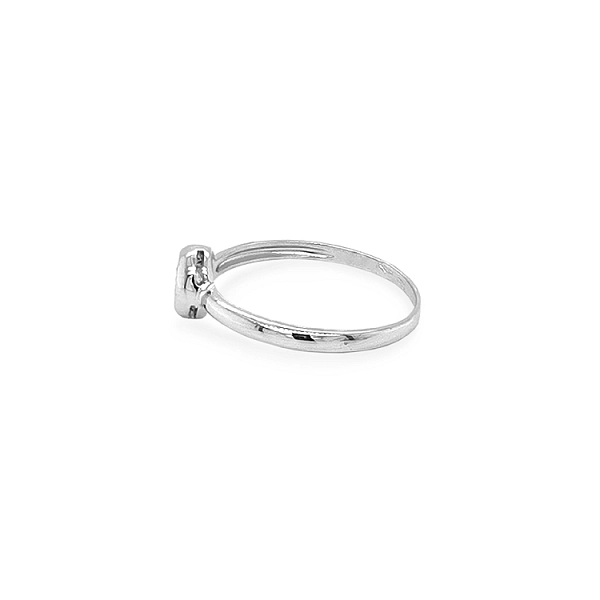 Gold Verlobungsring mit Zirkon