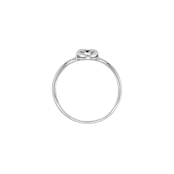 Gold Verlobungsring mit Zirkon