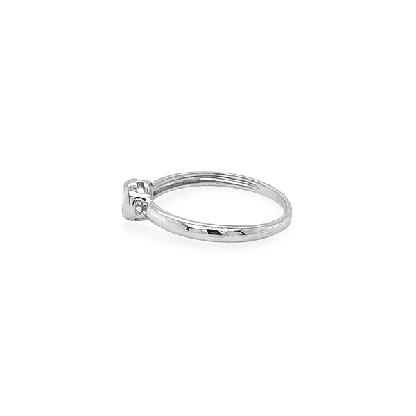 Gold Verlobungsring mit Zirkon