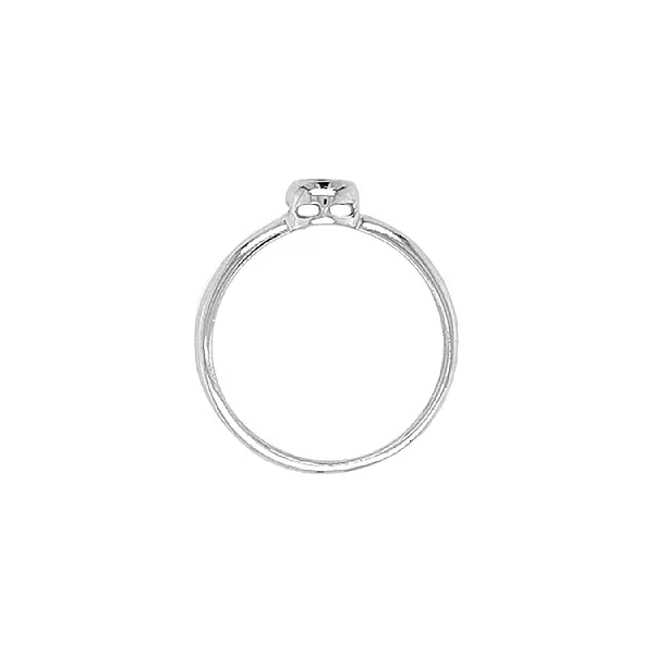 Gold Verlobungsring mit Zirkon