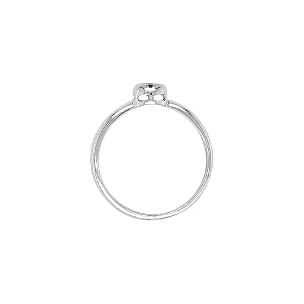 Gold Verlobungsring mit Zirkon