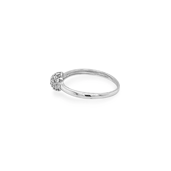 Goldring mit Zirkonen