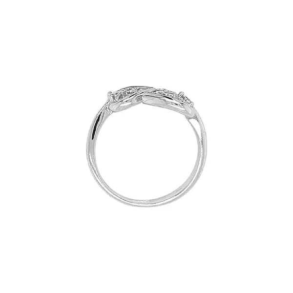 Goldring mit Zirkonen