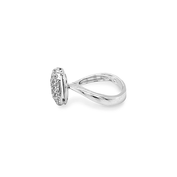 Goldring mit Zirkonen