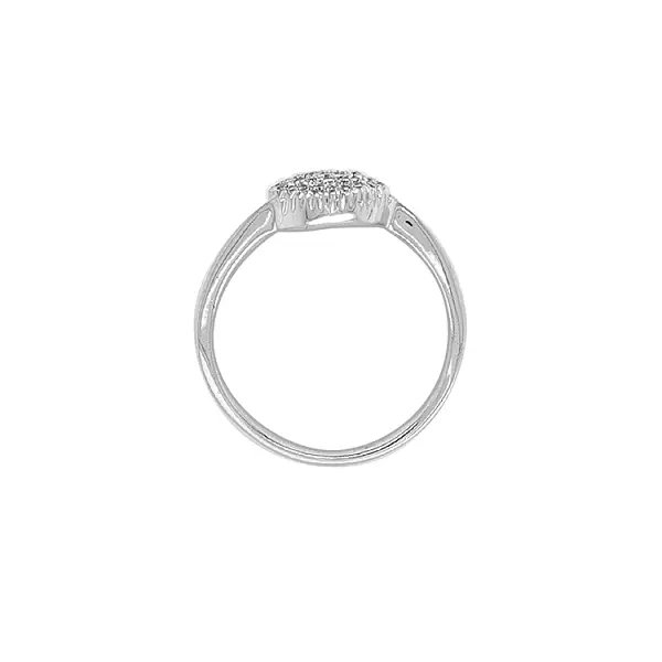 Goldring mit Zirkonen