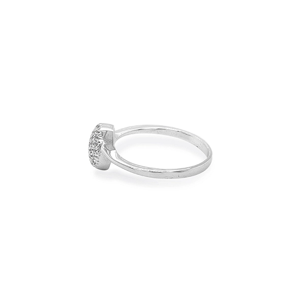 Goldring mit Zirkonen