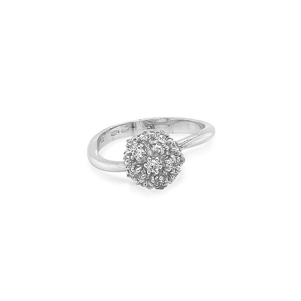 Goldring mit Zirkon