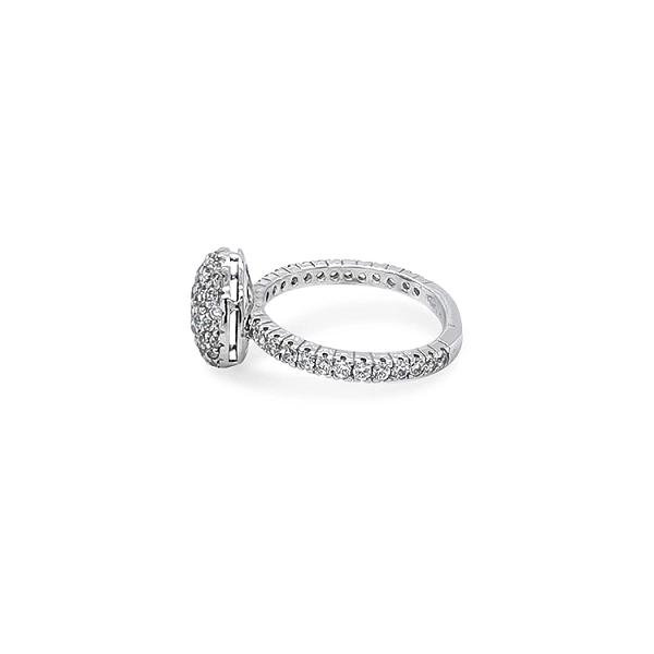 Goldring mit Zirkonen