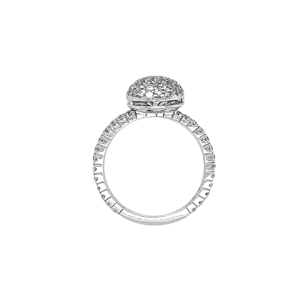 Goldring mit Zirkonen