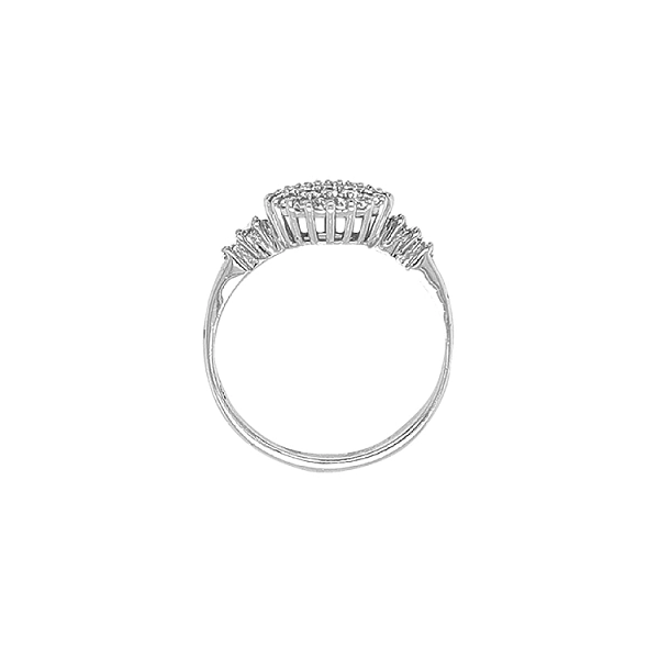 Goldring mit Zirkonen