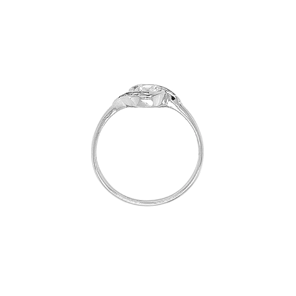 Goldring mit Zirkonen