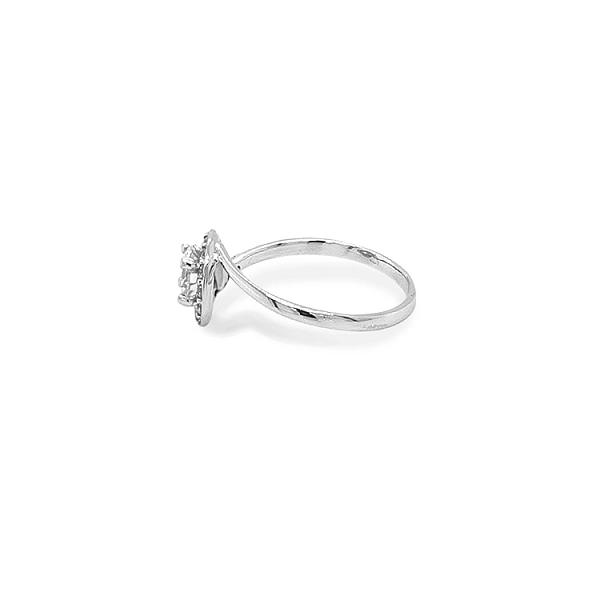 Goldring mit Zirkonen