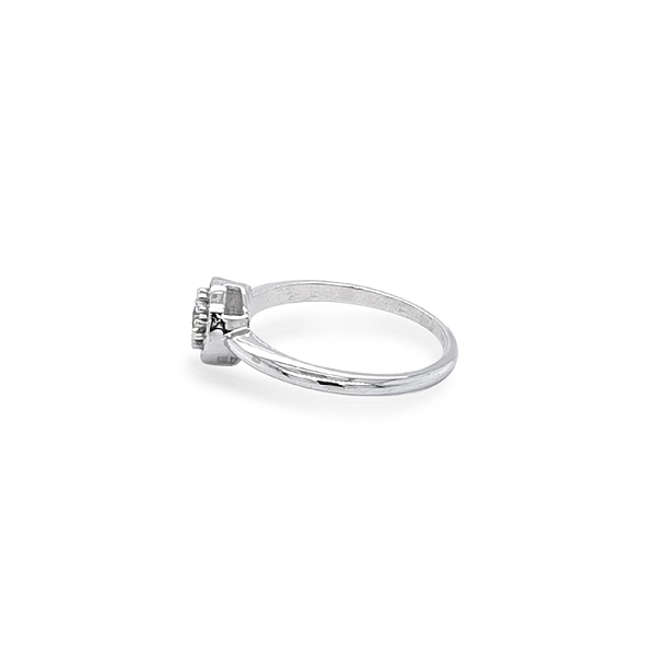 Goldring mit Zirkonen