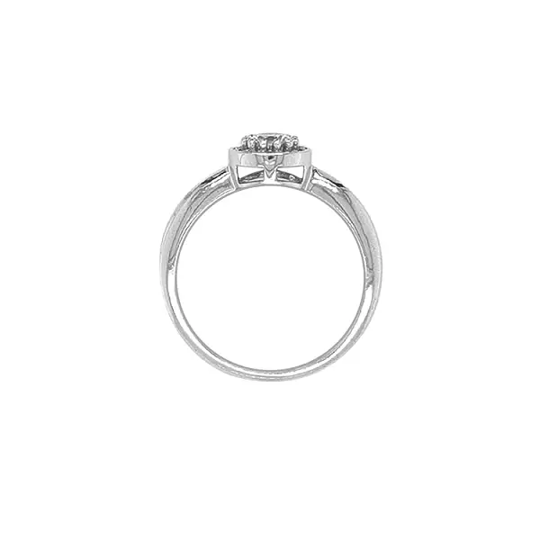 Goldring mit Zirkonen