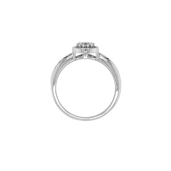 Goldring mit Zirkonen