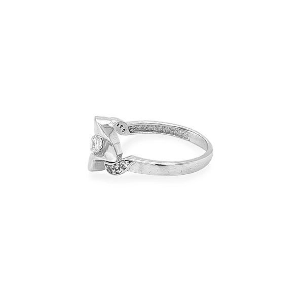 Goldring mit Zirkonen