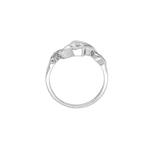 Goldring mit Zirkonen