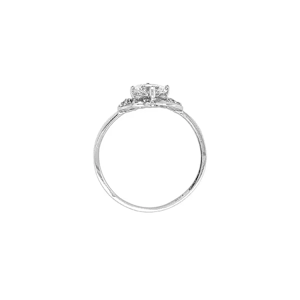 Goldring mit Zirkonen