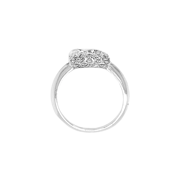 Goldring mit Zirkonen