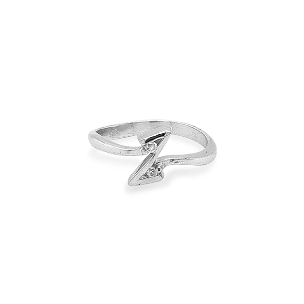 Goldring mit Zirkonen