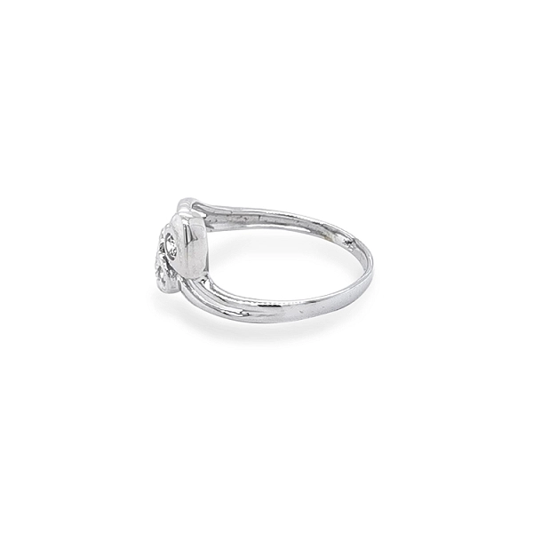 Goldring mit Zirkonen