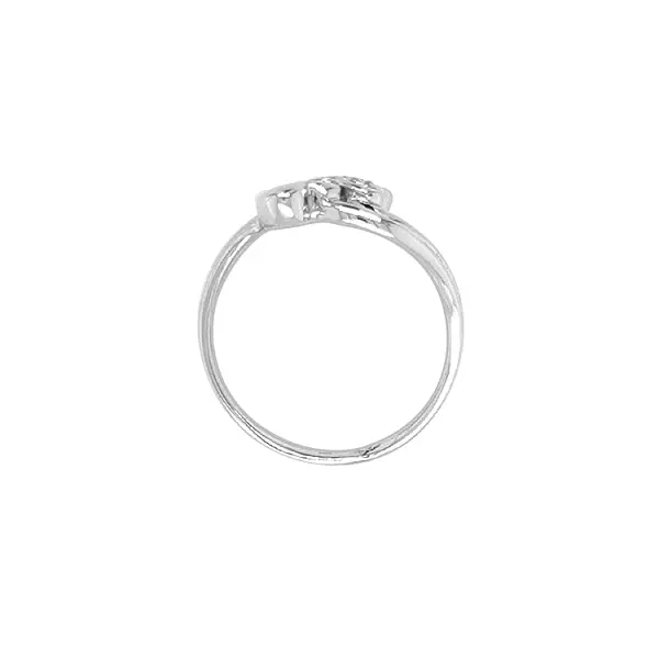 Goldring mit Zirkonen