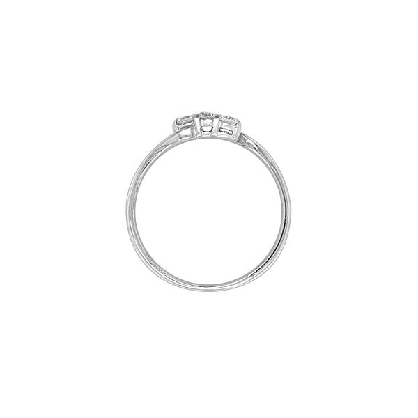 Goldring mit Zirkonen