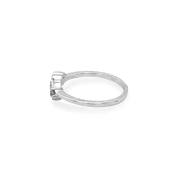 Goldring mit Zirkonen