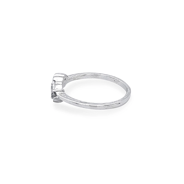 Goldring mit Zirkonen