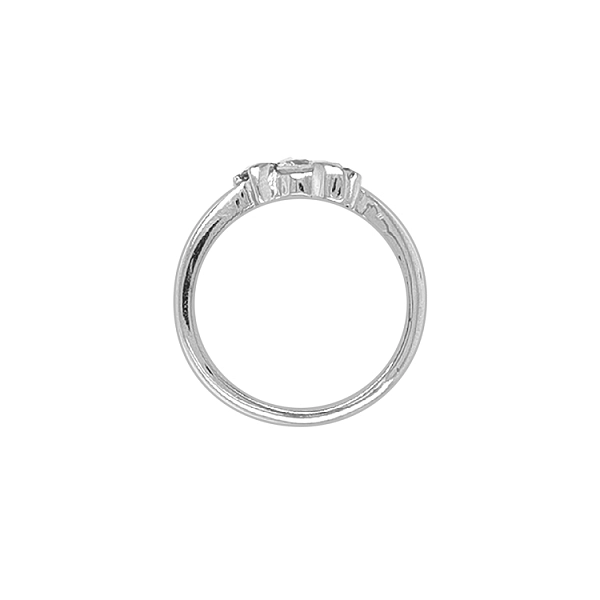 Goldring mit Zirkonen
