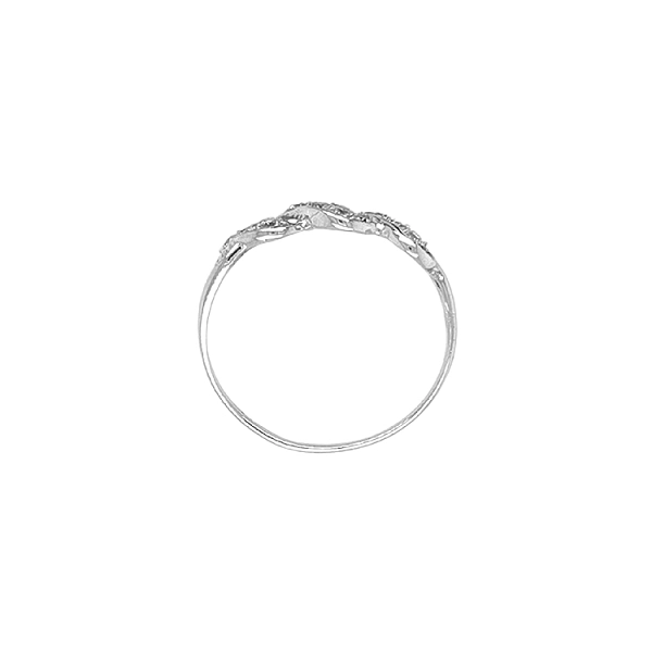 Goldring mit Zirkonen