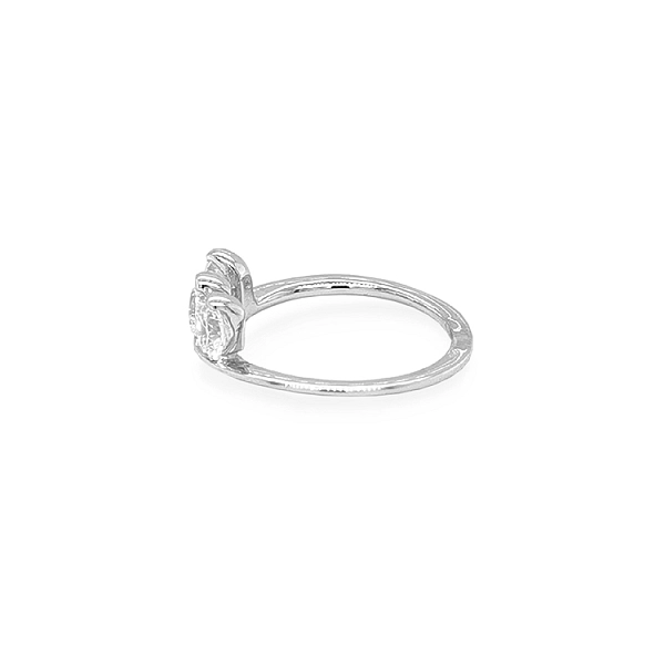 Goldring mit Zirkonen