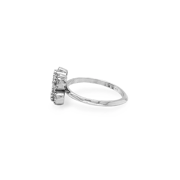 Goldring mit Zirkonen