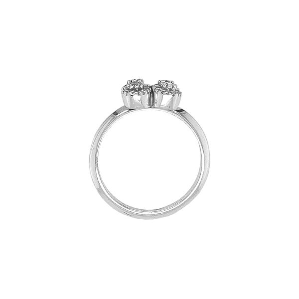 Goldring mit Zirkonen