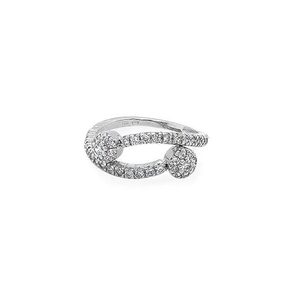 Goldring mit Zirkonen