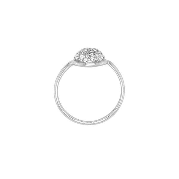 Goldring mit Zirkonen