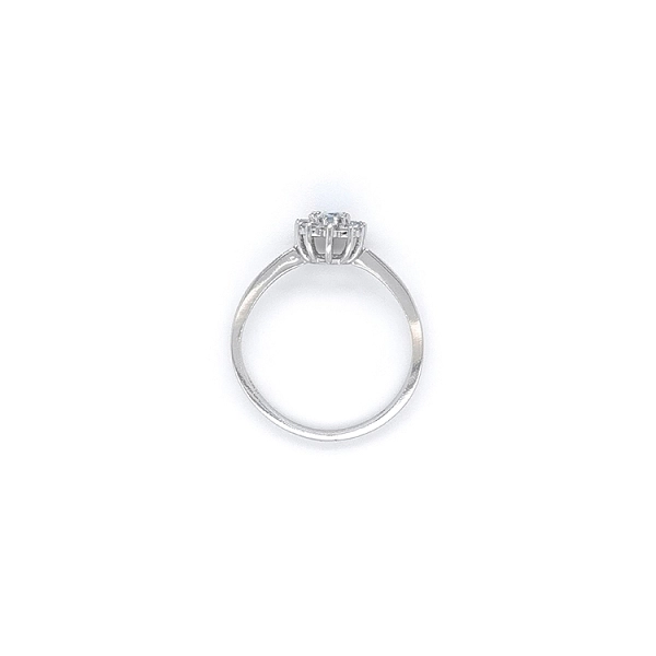 Ring mit Weißgoldtopas