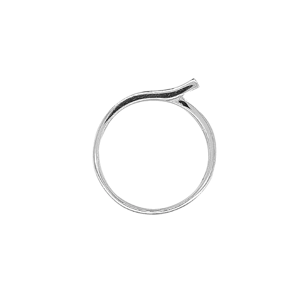 Ring mit Zirkonen aus Weißgold